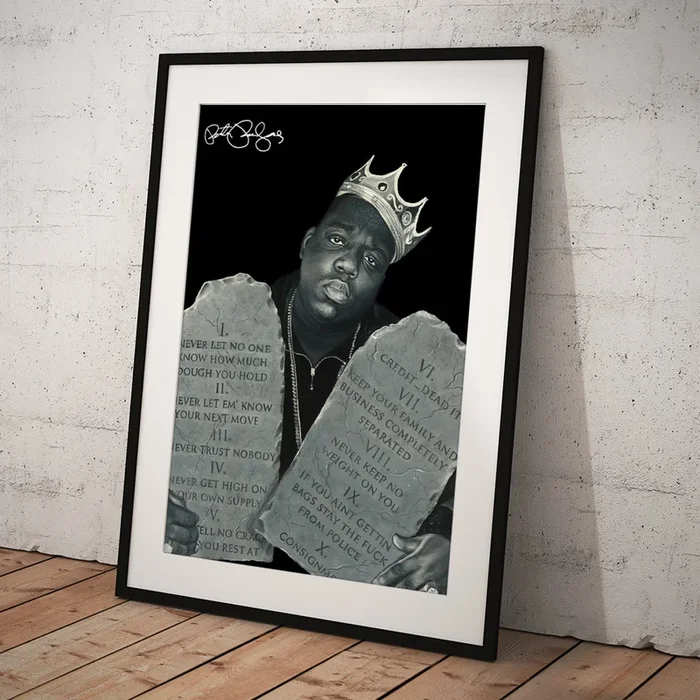 10 Crack Commandments Art Print