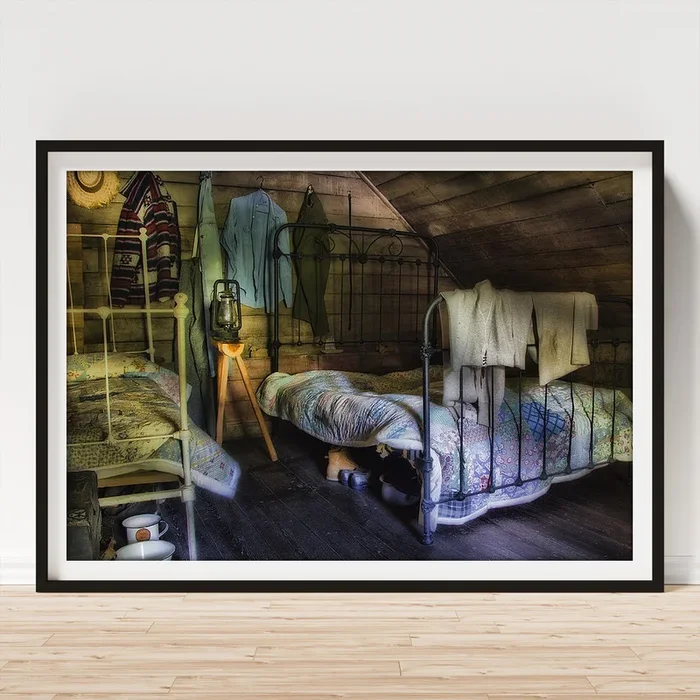 1930’s Country Bedroom Art Print
