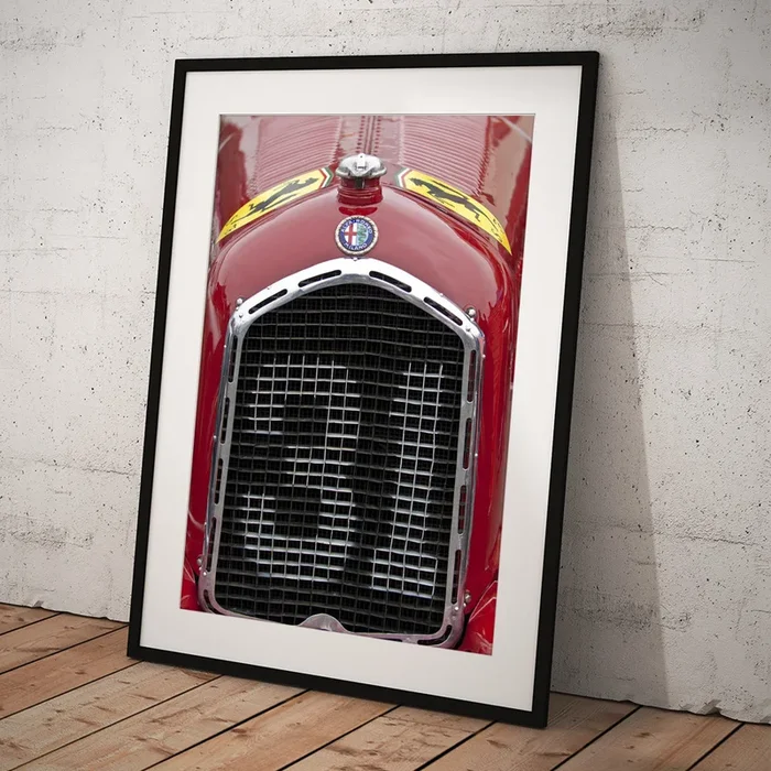 1931 Alfa Romeo Tipo B P3 Scuderia Ferrari Grille Art Print