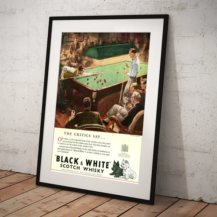 1940s Uk Black And White Magazine Advert #5 Art Print