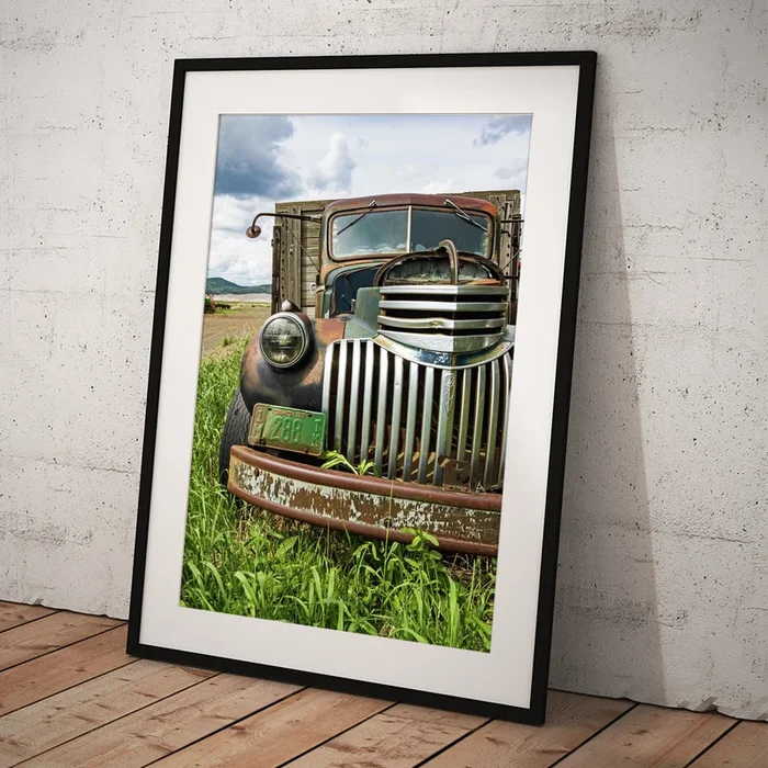 1946 Chevrolet 2 Ton – Rexburg, Idaho – June ’11 Art Print