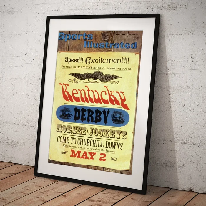 1964 Kentucky Derby Preview Issue Sports Illustrated Cover Art Print