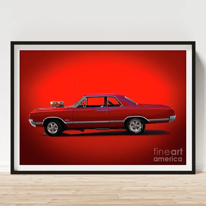1965 Oldsmobile Cutlass 842 Art Print