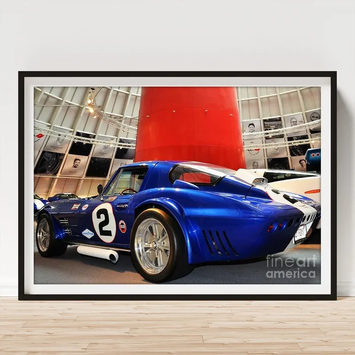 2 Blue Art Print