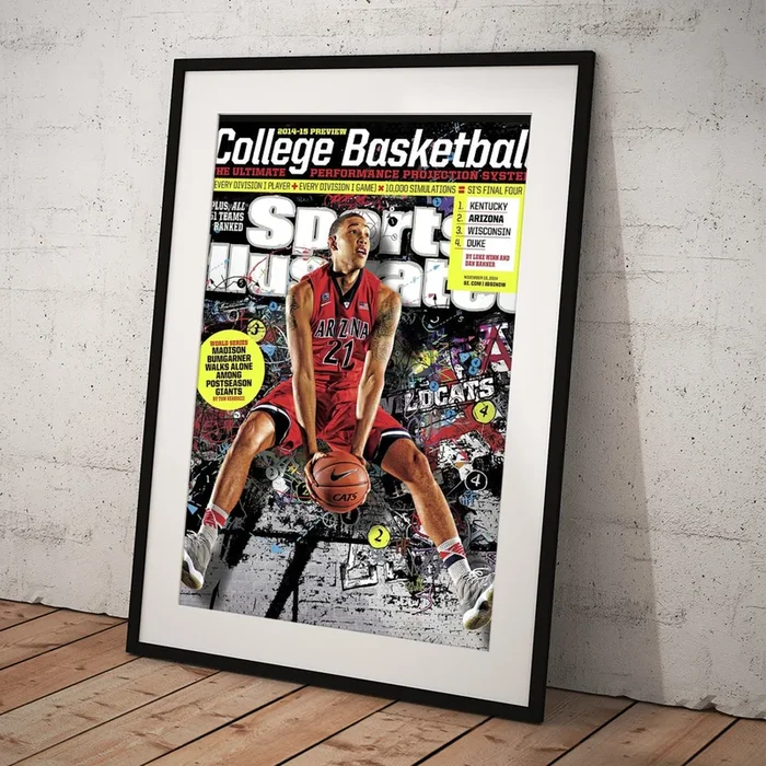 2014-15 College Basketball Preview Issue Sports Illustrated Cover #1 Art Print