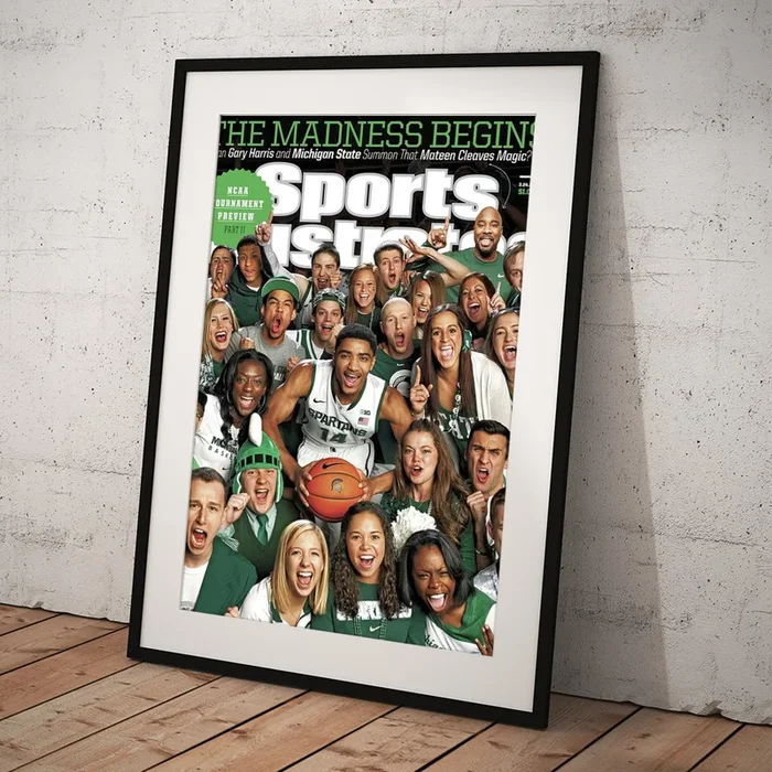 2014 March Madness College Basketball Preview Part II Sports Illustrated Cover Art Print
