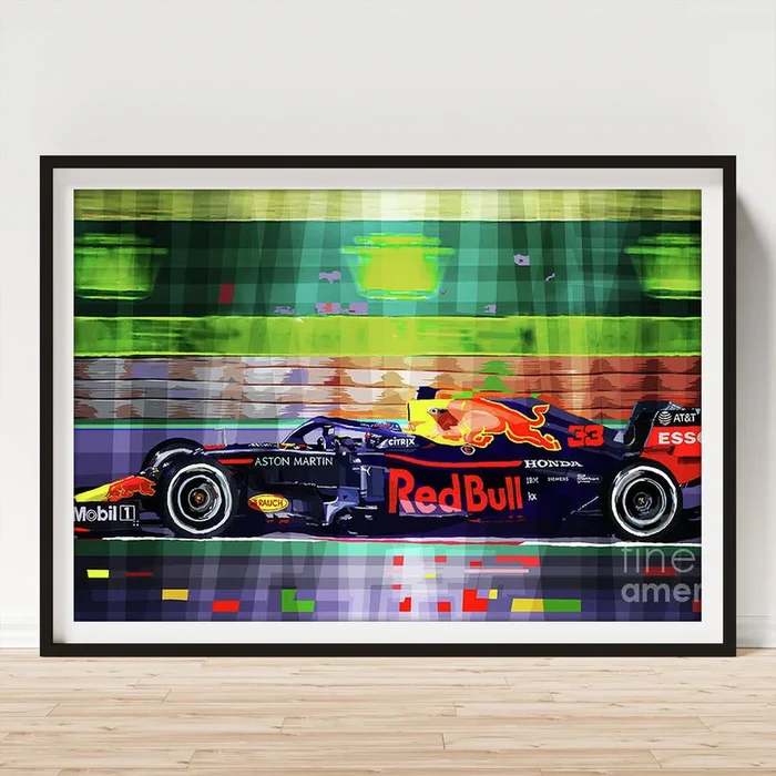 2019 F1 Red Bull Racing RB15 Art Print