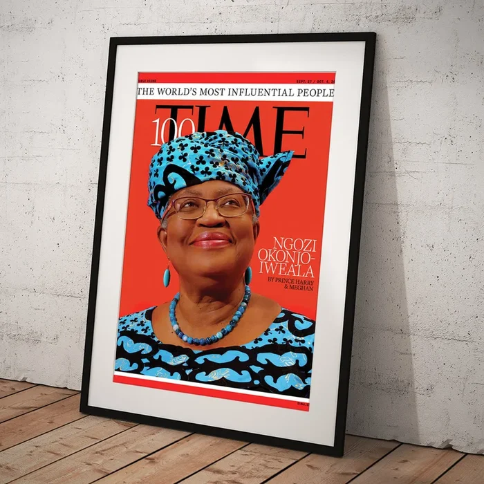 2021 TIME100 – Ngozi Okonjo-Iweala Art Print