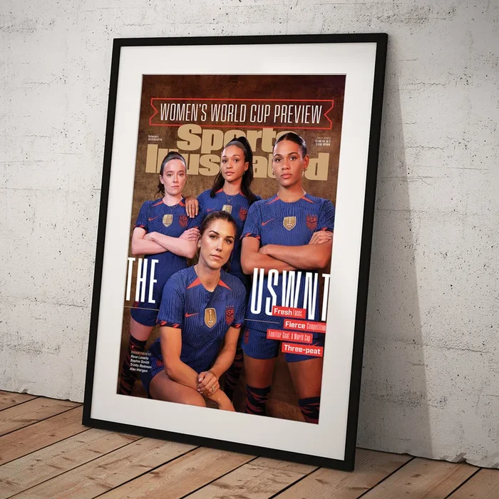 2023 FIFA Womens World Cup Preview Issue Cover Art Print