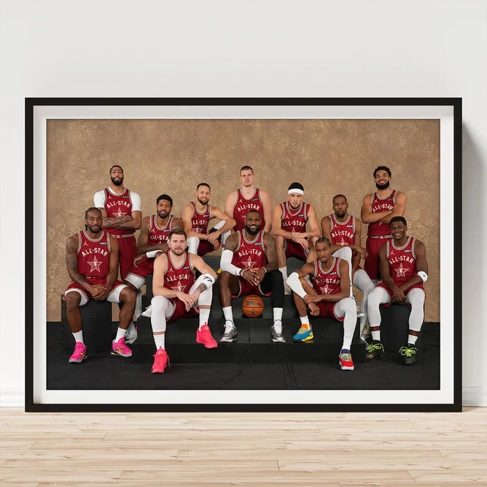2024 NBA All-Star – Portraits Art Print