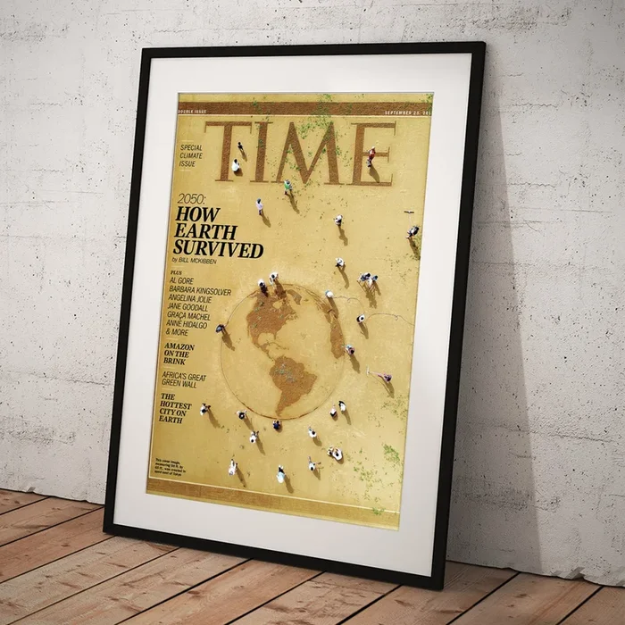 2050 How Earth Survived Art Print