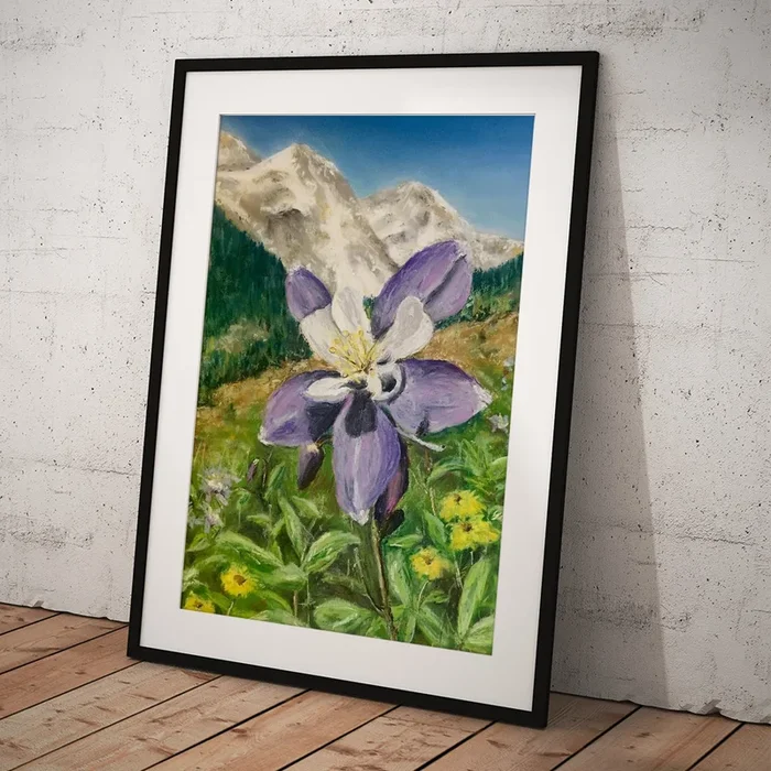 4th of July Columbine Art Print
