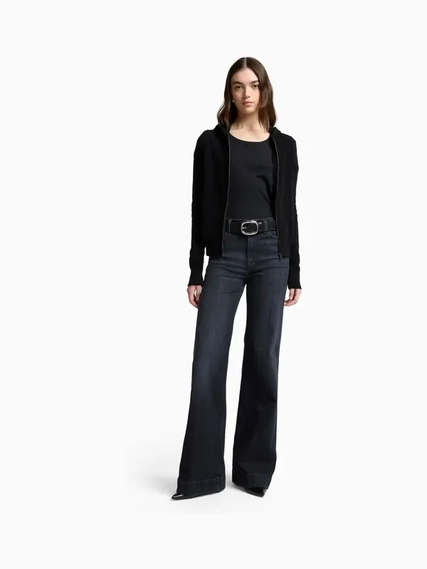 7 For All Mankind Modern Dojo Black Jeans
