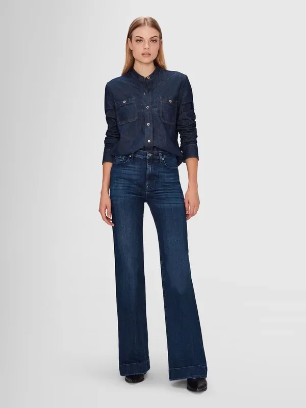 7 For All Mankind Modern Dojo Soho Dark Jeans