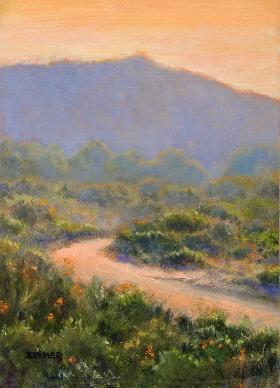 ‘A bend in the road’ (2021) Oil painting by Lucia Verdejo