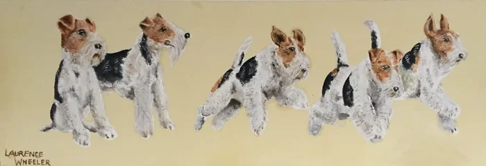 ‘Did Someone say ‘Supper?’l’ (2018) Oil painting by Laurence Wheeler