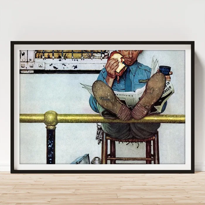 “lion And His Keeper” Art Print