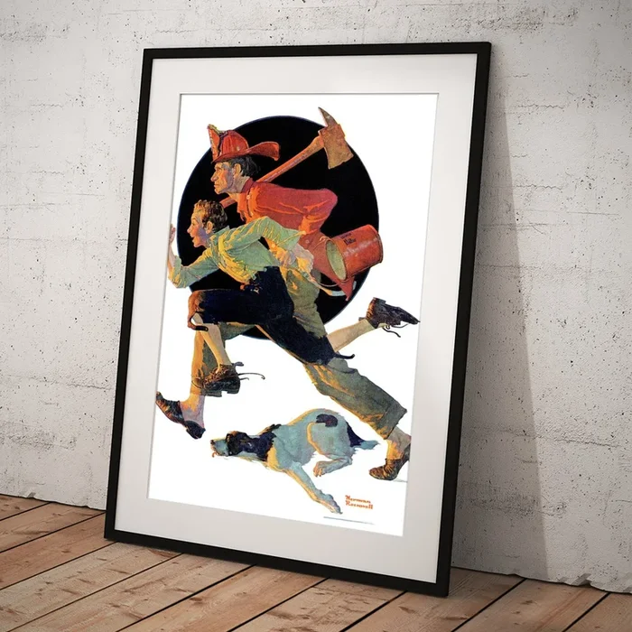 “to The Rescue” Art Print