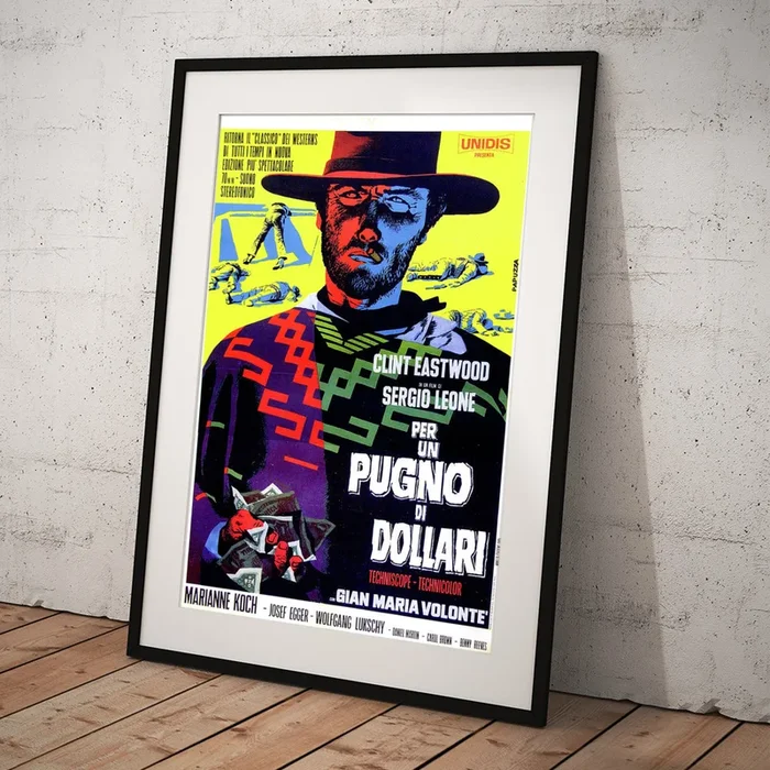 ”Fistful of Dollars” movie poster 1964 Art Print