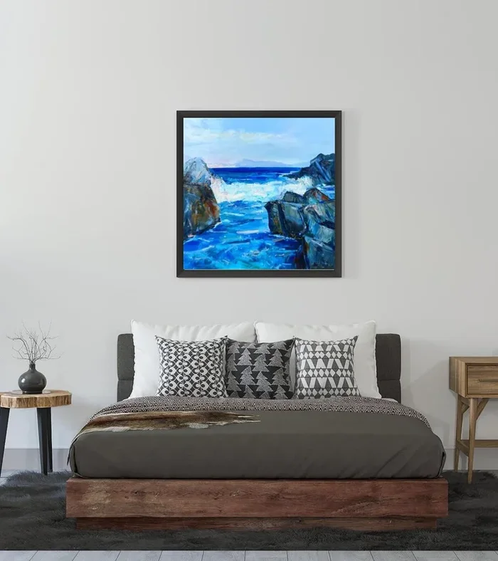 ” Sardinia ” (2025) Oil painting by Yehor Dulin