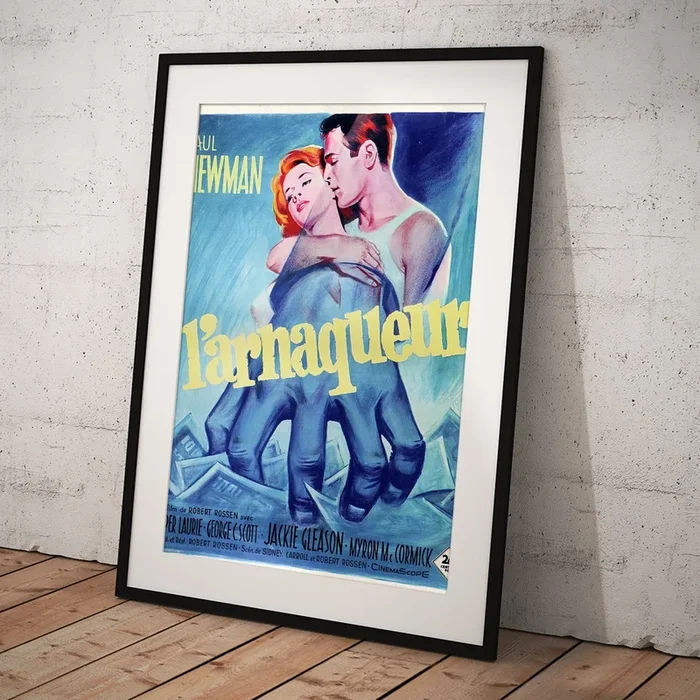 ”The Hustler” 1961 – art by Boris Grinsson Art Print