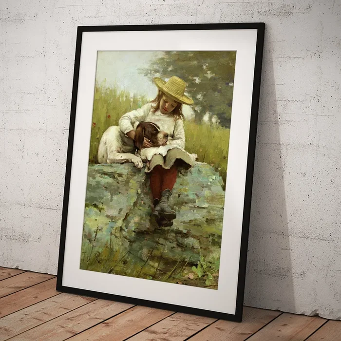 A Canine Patient Art Print