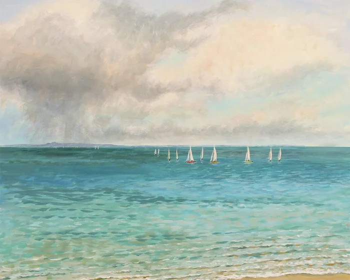 A Change in the Weather (2014) Acrylic painting by Sandra Francis