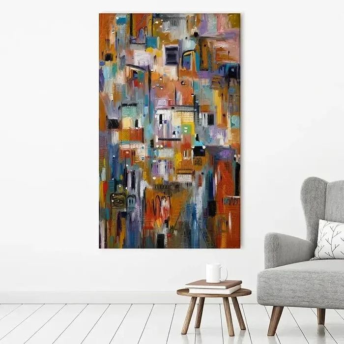 A Day At The Museum Canvas Print