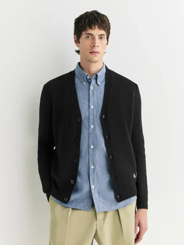 A.P.C. Black Kenny Cardigan