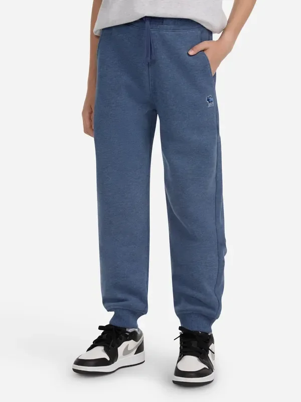 Abercrombie & Fitch Blue Essential Fleece Joggers