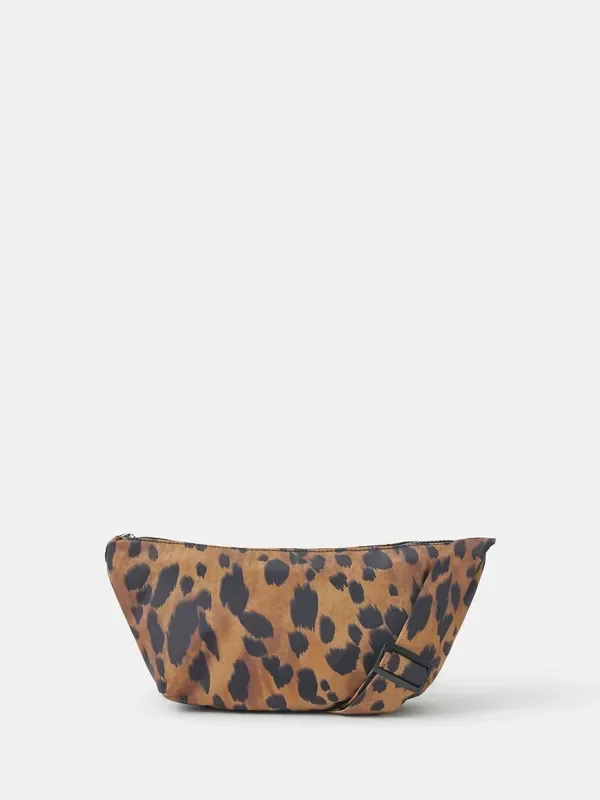 Accessorize Animal Print Sling Cross-Body Bag