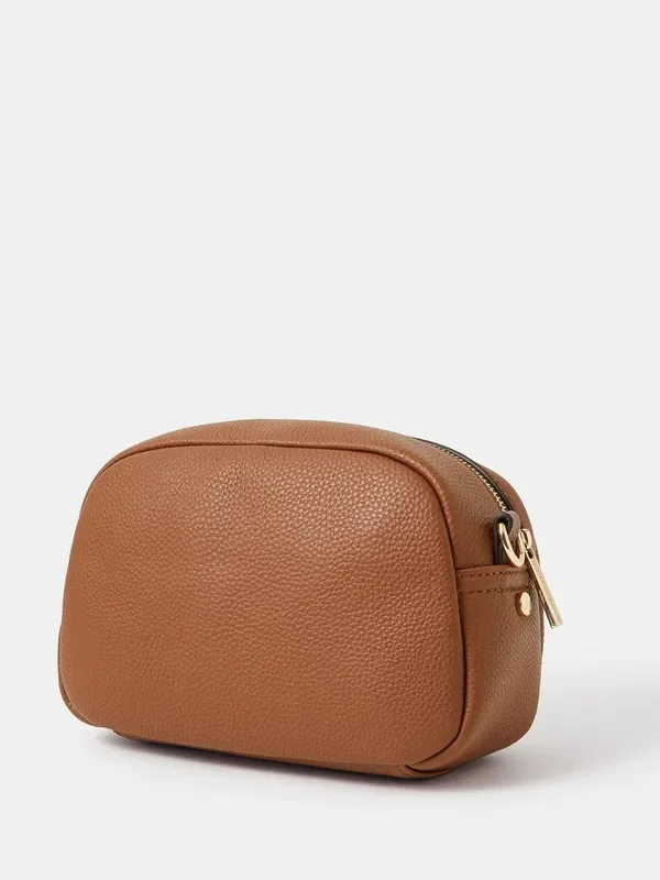 Accessorize Natural Small Webbing Strap Cross-Body Bag