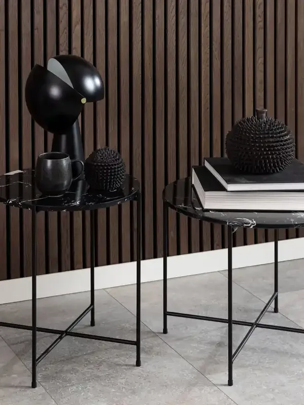 Actona Black Medium Avila Side Table
