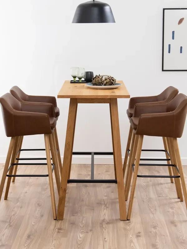 Actona Oak Chara Bar Table