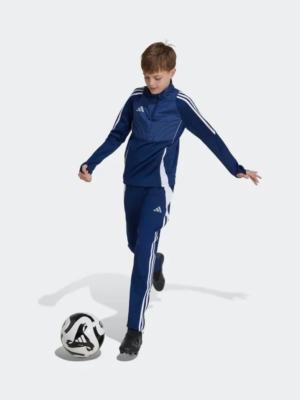 adidas Blue Tiro 24 Winterized Kids Top