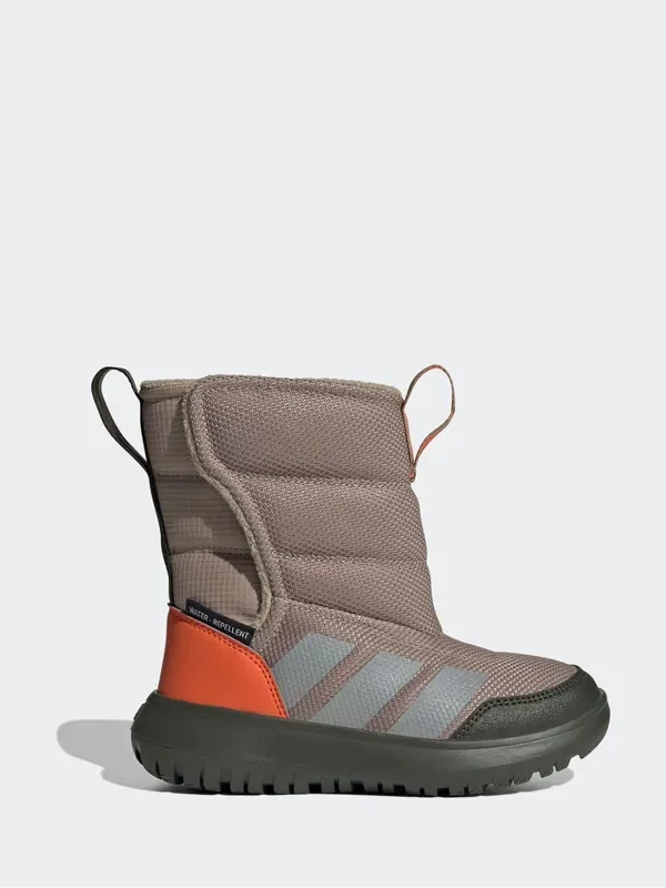 adidas Green Winterplay Water Repellent Kids Boots