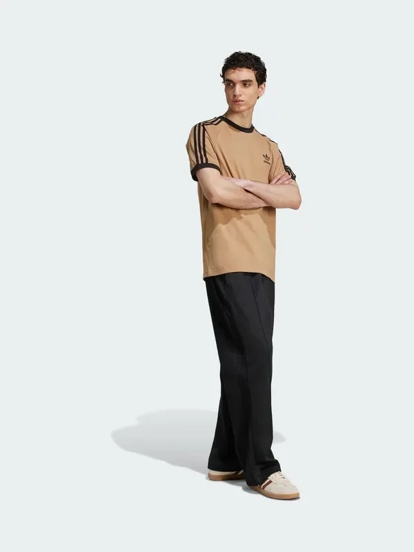 adidas Originals Black Adicolor Baggy Fit Firebird Track Joggers