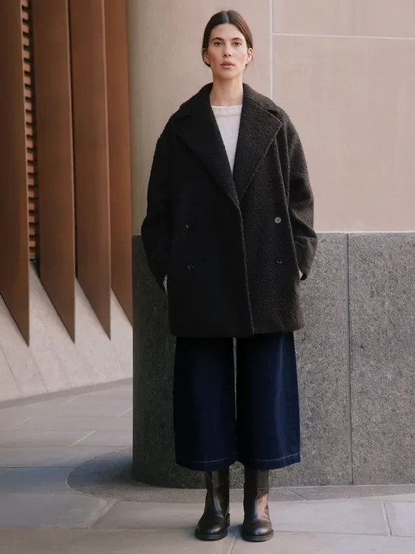 Albaray Curly Brown Coat