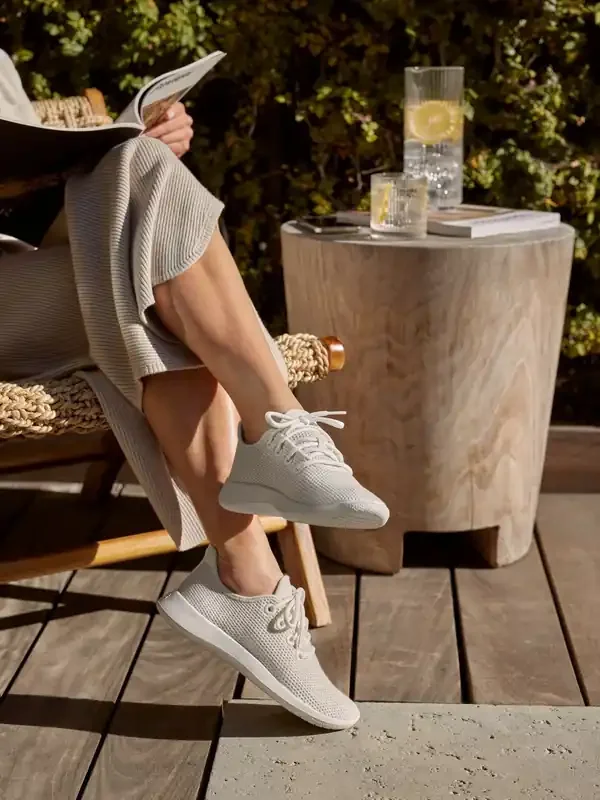 Allbirds White Womens Tree Runner Trainers