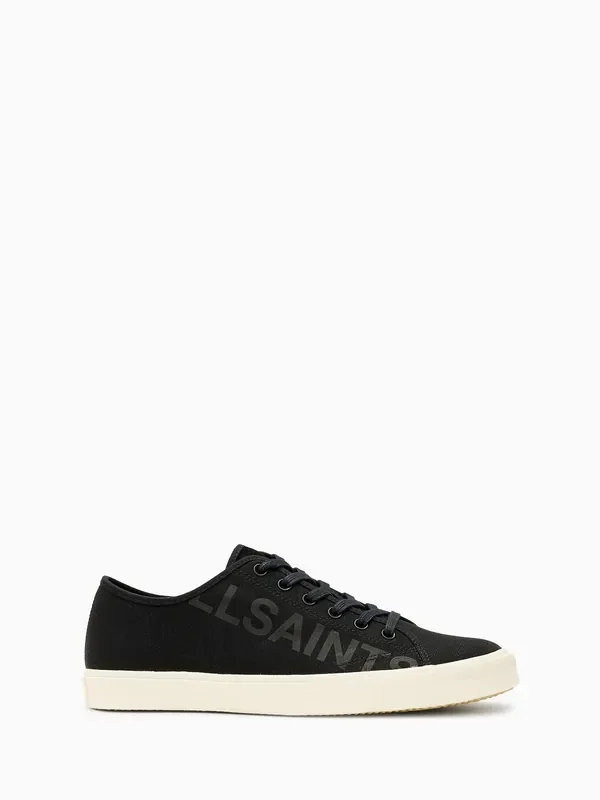 AllSaints Black Biggy Can Low Top