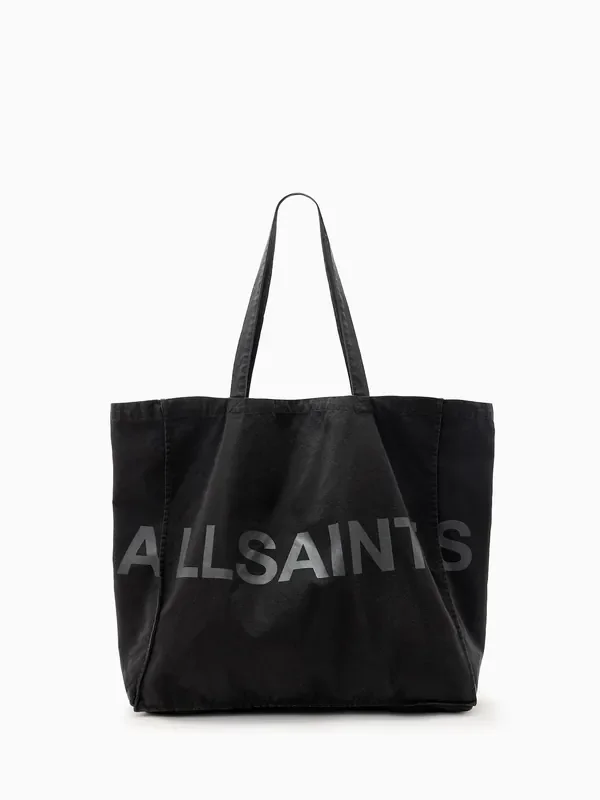 AllSaints Black Large Biggy Tote Bag