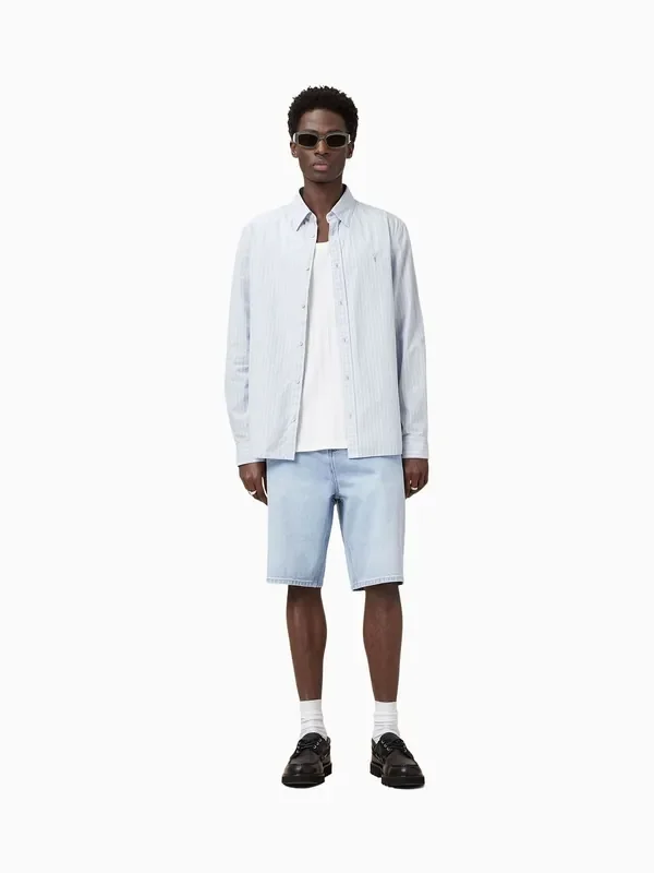 AllSaints Blue Alva Shorts