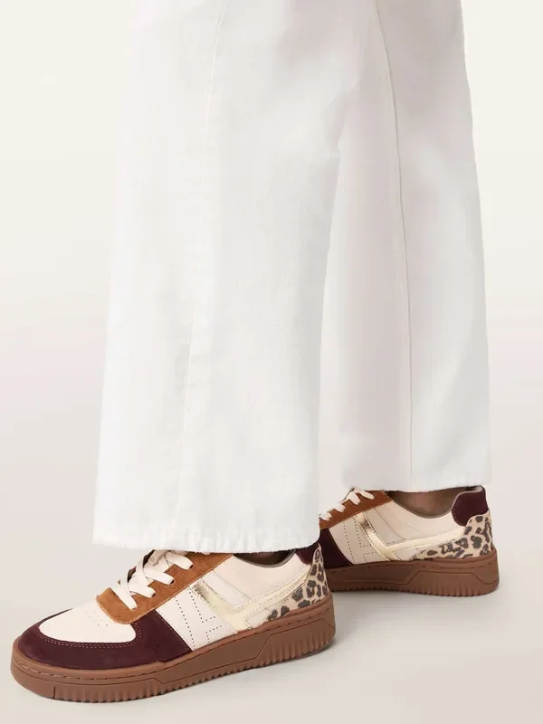 AllSaints Red Vix Sneakers