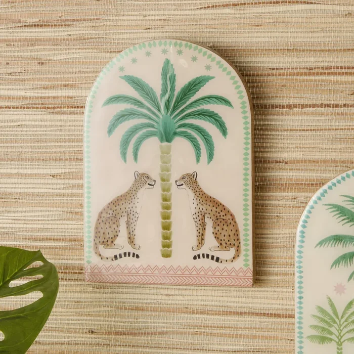 Amazon Small Jungle Leopard Timber Wall Art