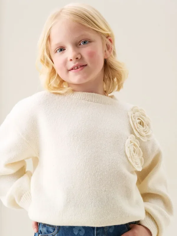 Angel & Rocket Natural Mila Corsage Jumper