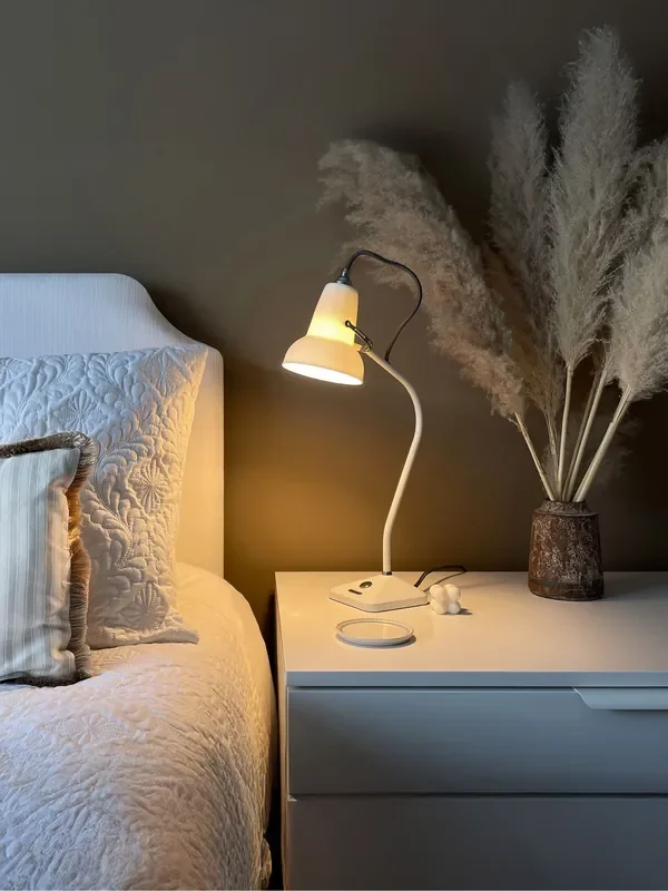 Anglepoise Pure White Original 1227 Mini Ceramic Table Lamp