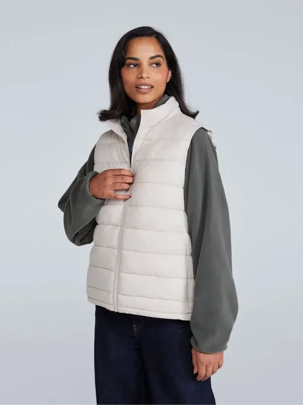 Animal Natural Womens Light Cosi Water Resistant Gilet