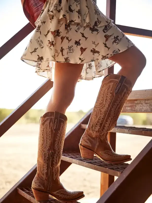 Ariat Casanova X Toe Leather Western Boots
