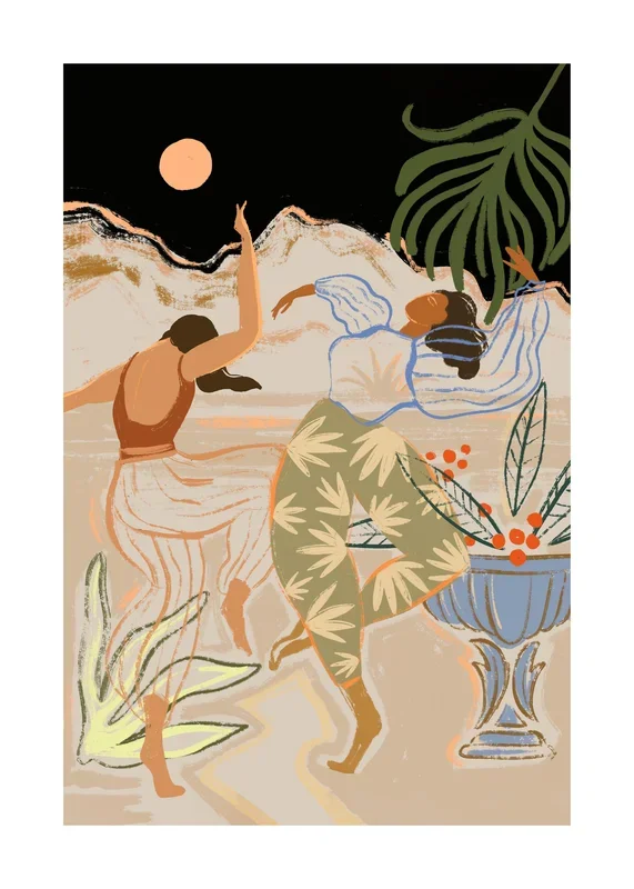 Arty Guava – Lay Hoon – Dancing Under The Moonlight Print