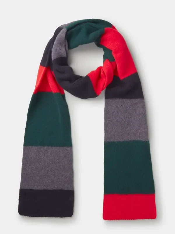 Aubin Baker Striped Scarf